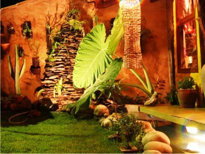 Pousada Bambu Brasil Sao Jorge  Bagian luar foto