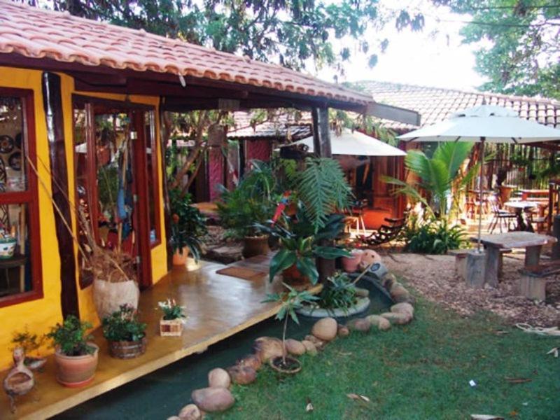 Pousada Bambu Brasil Sao Jorge  Bagian luar foto